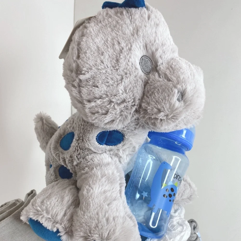 Dinosaur Diaper Cake